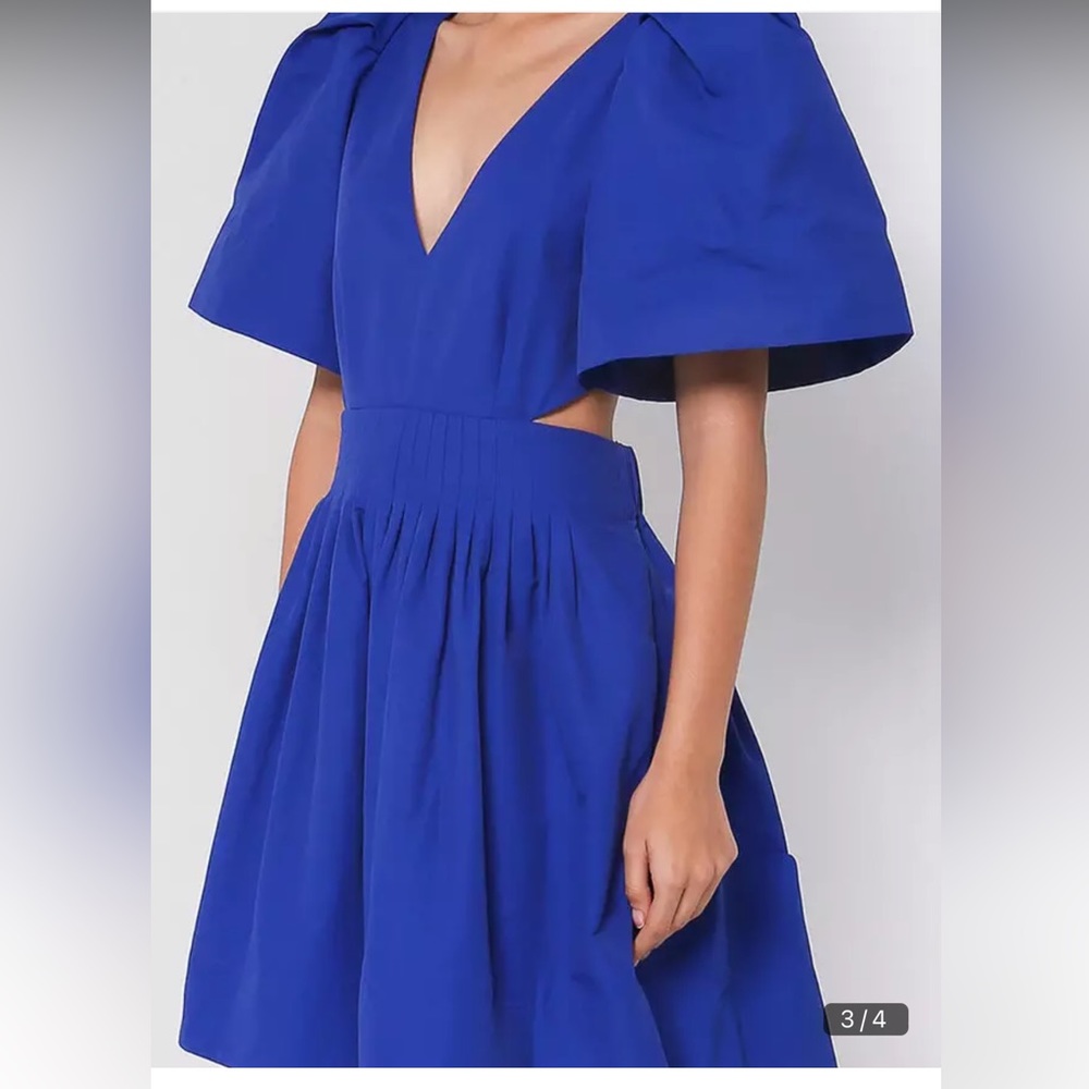 Banana Republic open back midi dress